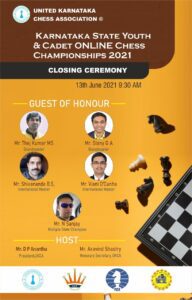 Closing21 1 - Karnataka State Chess Association