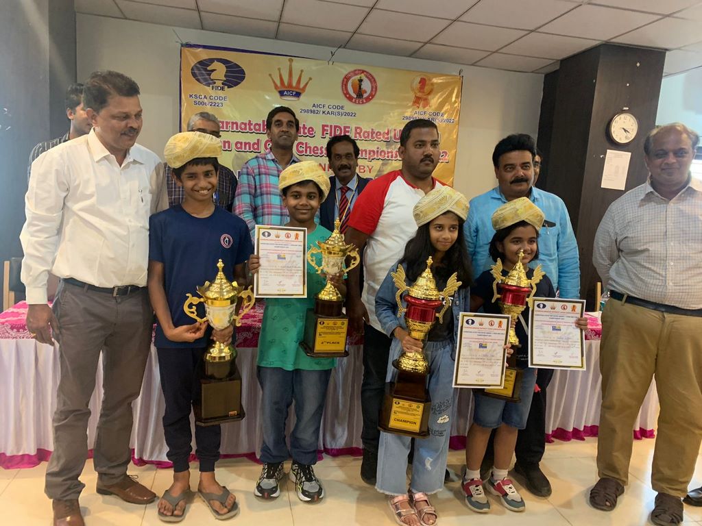 State U 11 Champions 1 - Karnataka State Chess Association