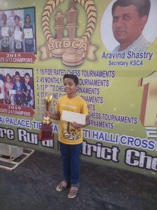 Apoorv Kamble is U 13 State champion 2022 - Karnataka State Chess Association