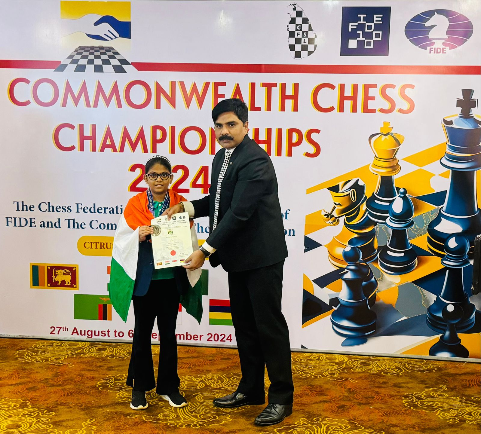 Aadhya Ranganath - Karnataka State Chess Association