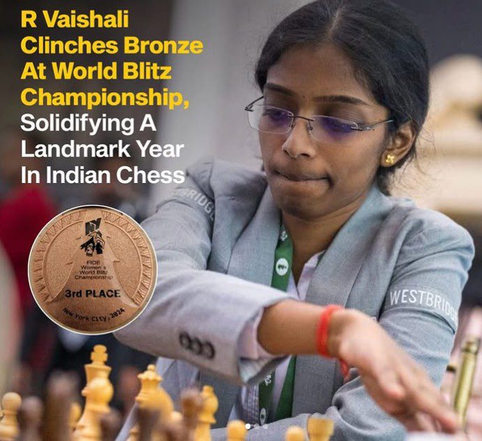 VaishaliR Bronze - Karnataka State Chess Association