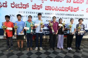 Winners Photo - Karnataka State Chess Association