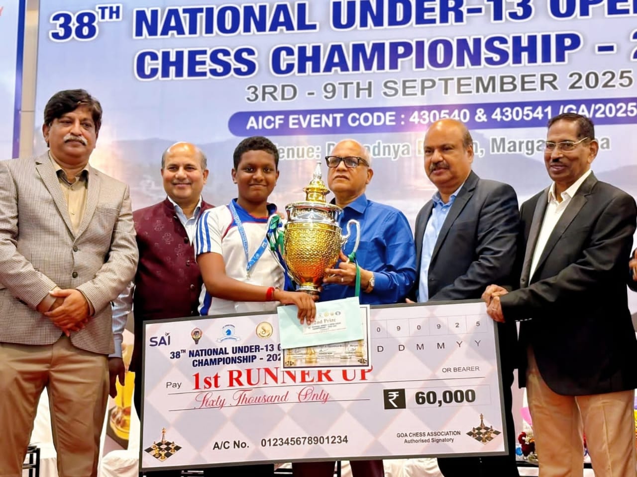 Siddharth Poonja - Karnataka State Chess Association