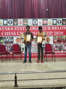 Winner n Runner Photo - Karnataka State Chess Association